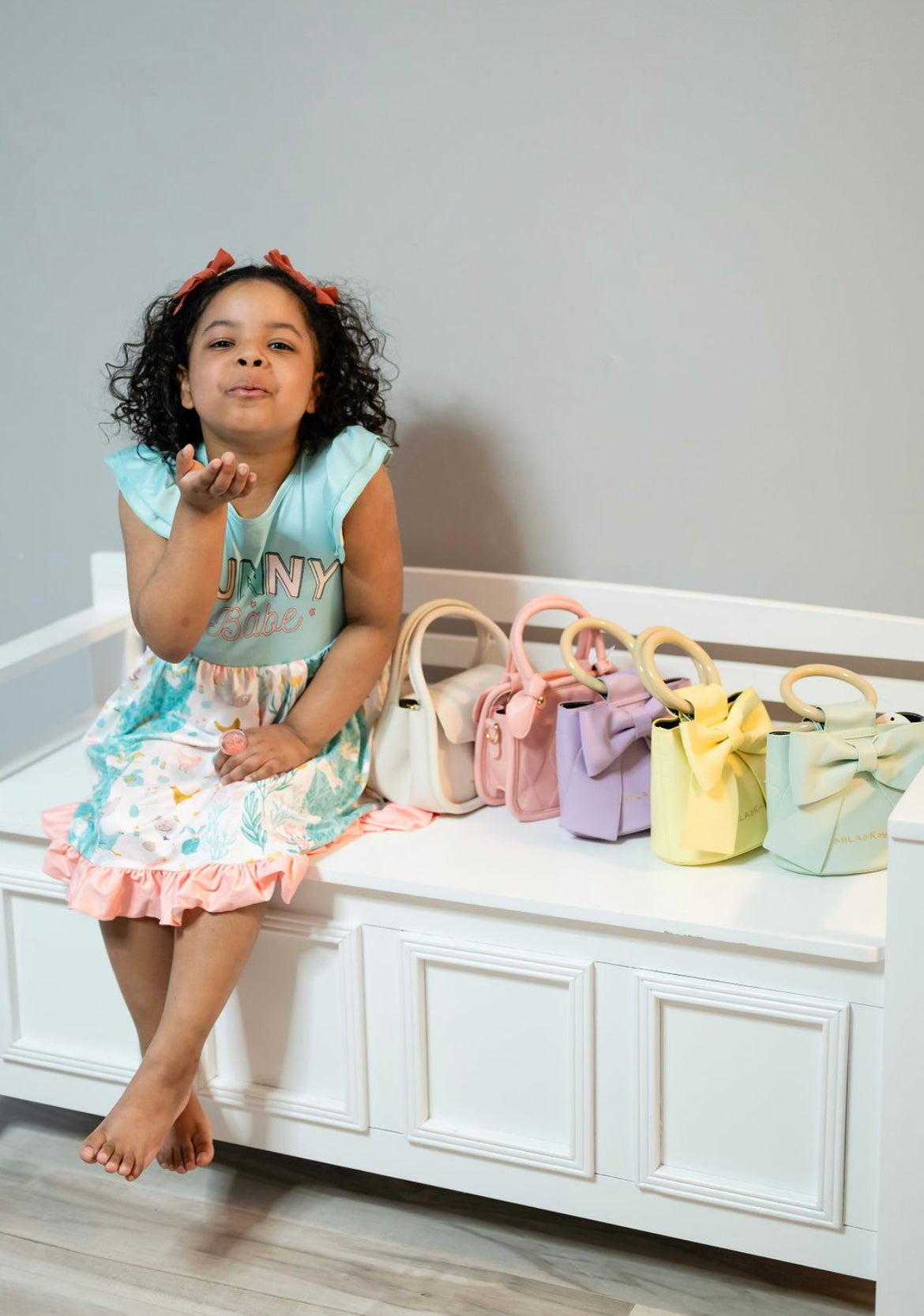 Lemon Bow Purse