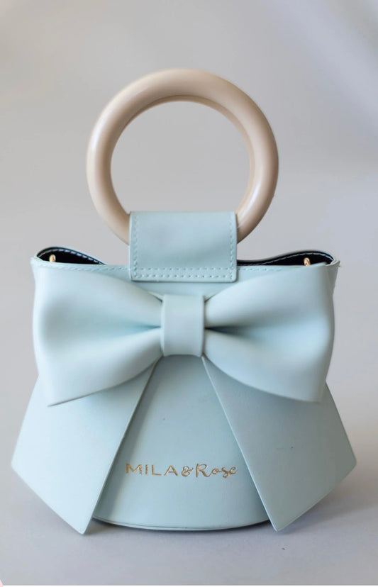Mint Bow purse