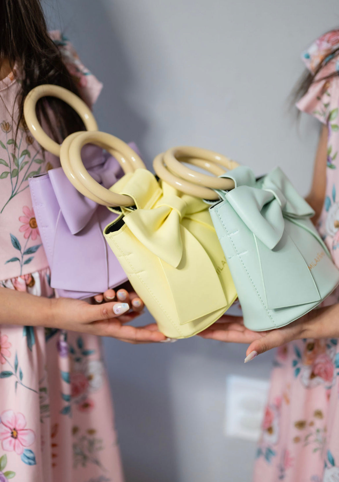 Lemon Bow Purse
