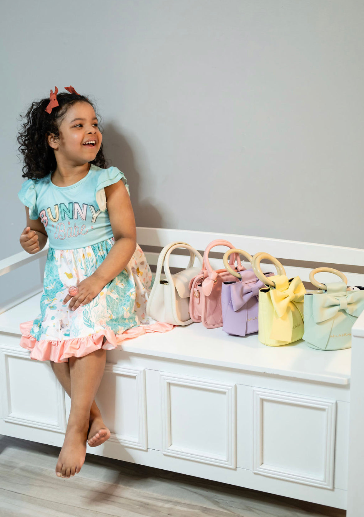 Mint Bow purse