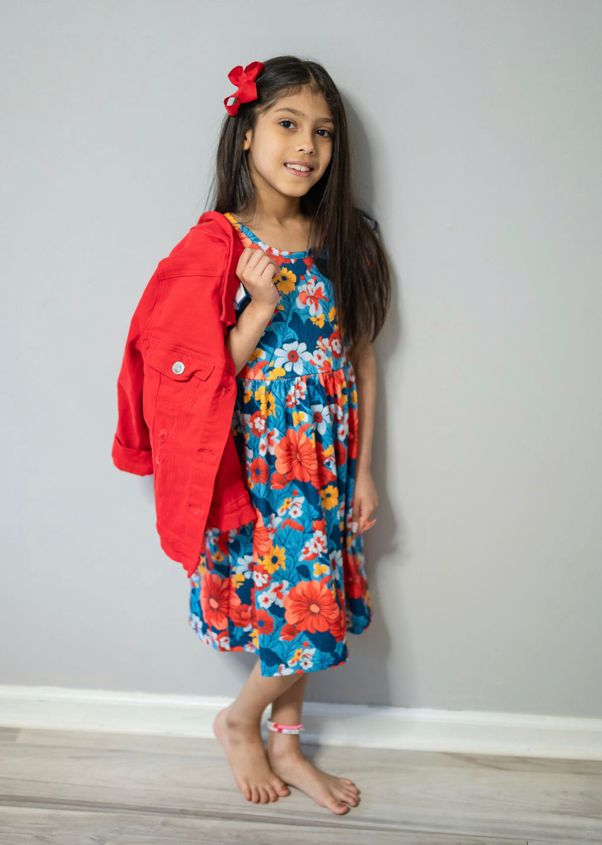 Red jacket