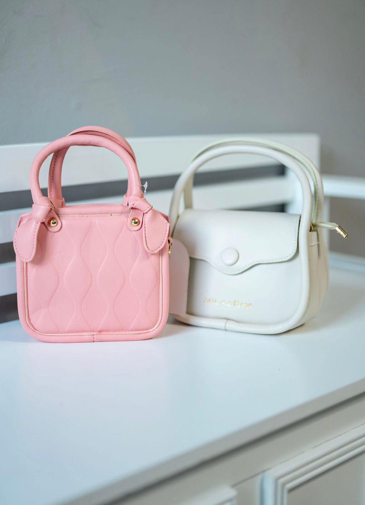 Rose Pink Groovy Purse