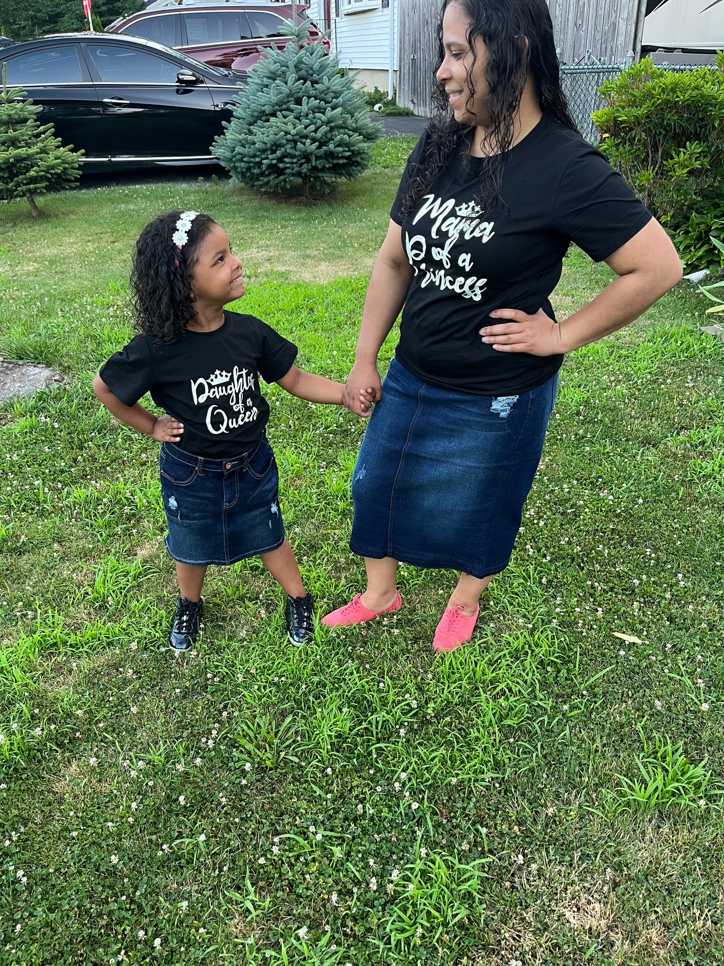 Dark Indigo jean skirt