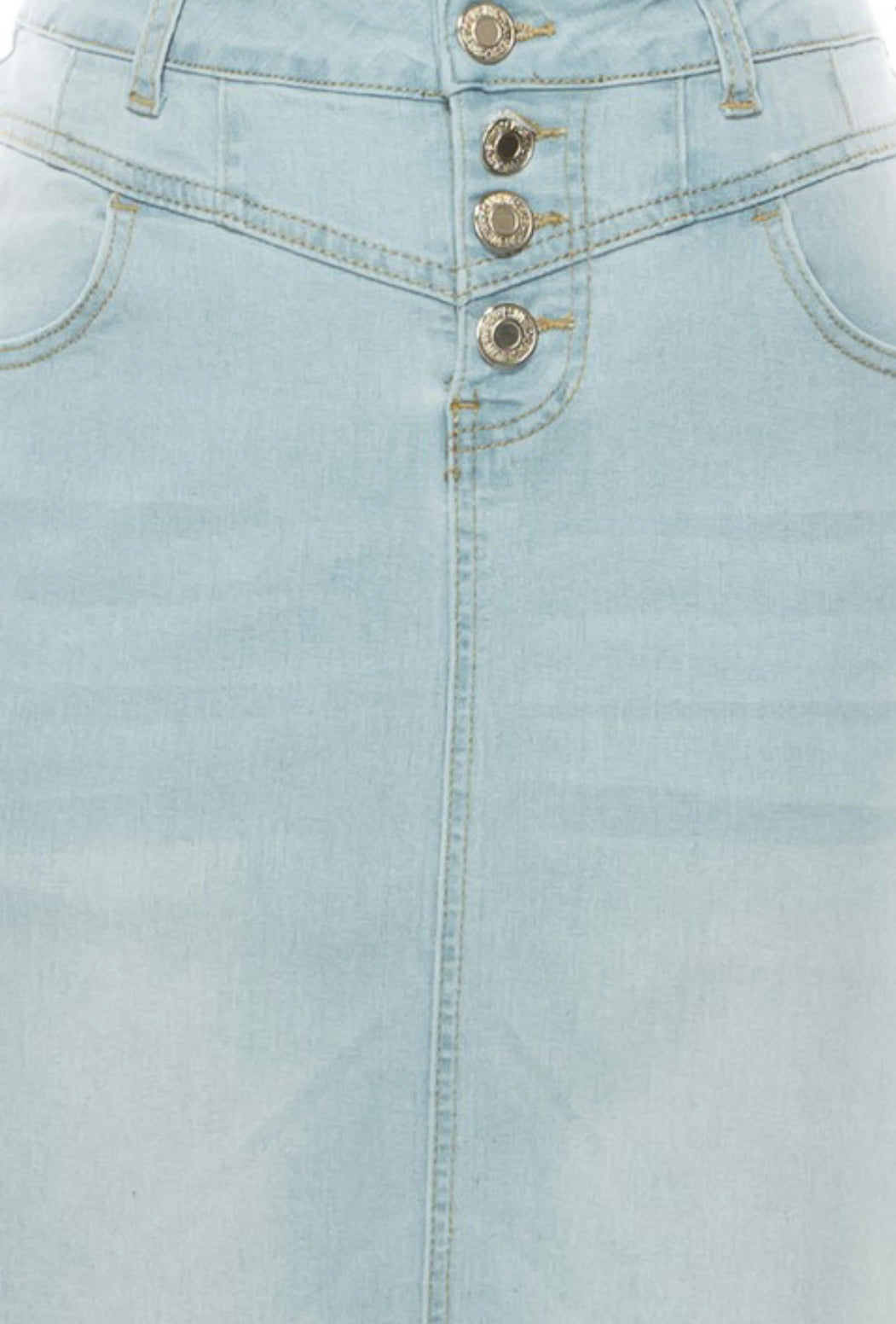 Light Indigo Denim skirt