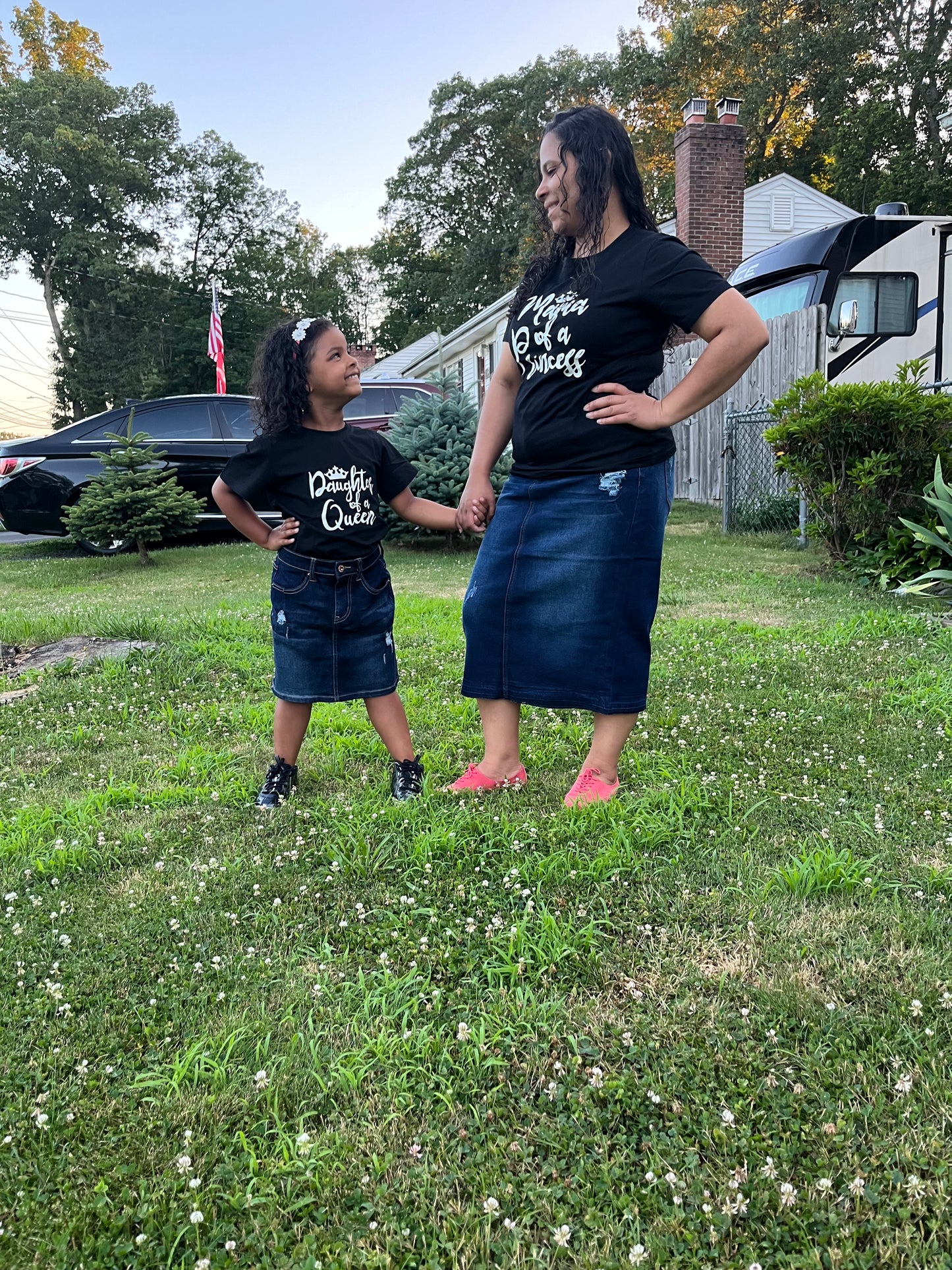 Dark Indigo jean skirt