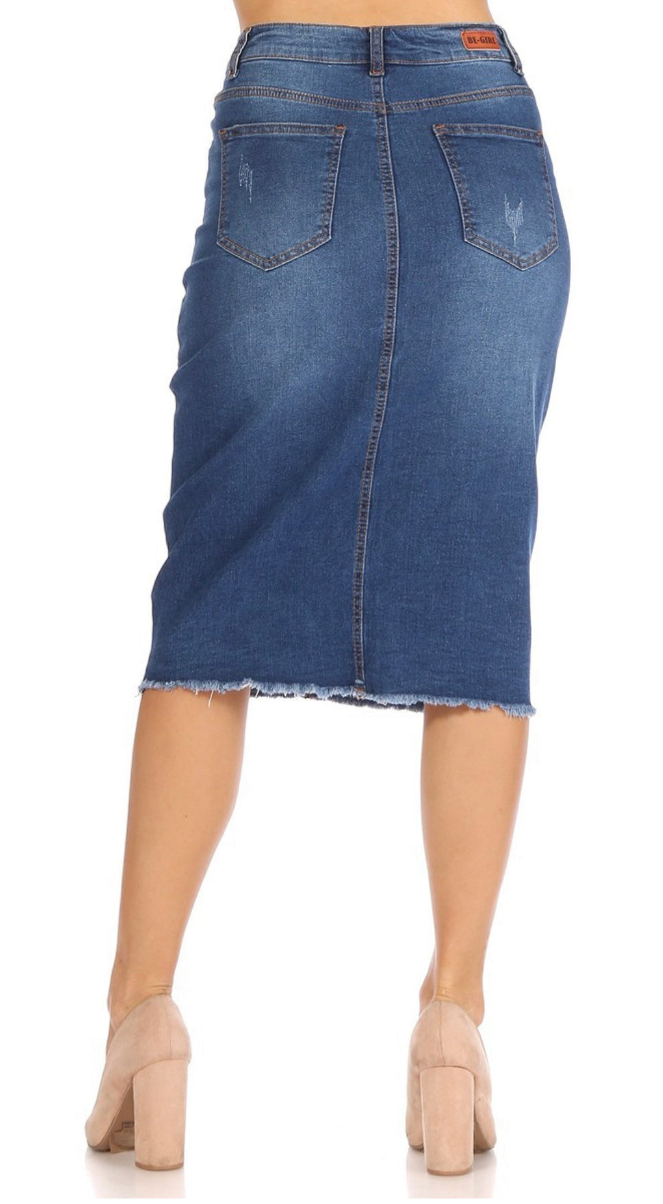 Indigo Wash Denim skirt
